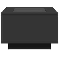 Thumbnail for LED-Couchtisch Schwarz 60x60x40 cm Holzwerkstoff
