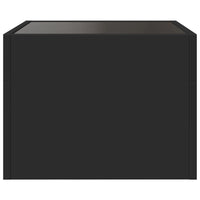 Thumbnail for Couchtisch mit Infinity-LED Schwarz 40x40x30 cm