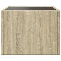 Thumbnail for Couchtisch mit Infinity-LED Sonoma-Eiche 40x40x30 cm