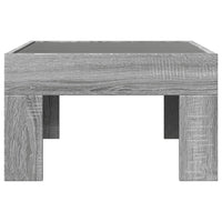 Thumbnail for Couchtisch mit Infinity-LED Grau Sonoma 50x50x30 cm