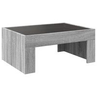 Thumbnail for Couchtisch mit Infinity-LED Grau Sonoma 70x50x30 cm