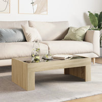 Thumbnail for Couchtisch mit Infinity-LED Sonoma-Eiche 90x50x30 cm
