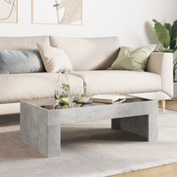 Thumbnail for Couchtisch mit Infinity-LED Betongrau 90x50x30 cm