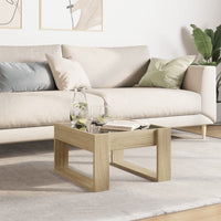 Thumbnail for Couchtisch mit Infinity-LED Sonoma-Eiche 50x53x30 cm