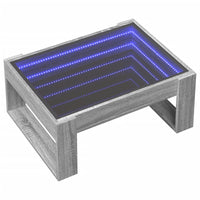 Thumbnail for Couchtisch mit Infinity-LED Grau Sonoma 70x53x30 cm