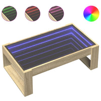 Thumbnail for Couchtisch mit Infinity-LED Sonoma-Eiche 90x53x30 cm