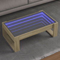 Thumbnail for Couchtisch mit Infinity-LED Sonoma-Eiche 90x53x30 cm