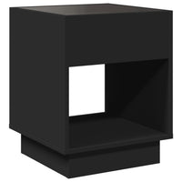 Thumbnail for Couchtisch mit Infinity-LED Schwarz 40x40x50 cm