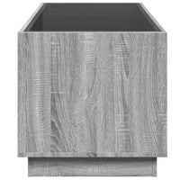 Thumbnail for Couchtisch mit Infinity-LED Grau Sonoma 70x50x50 cm