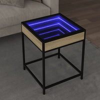 Thumbnail for Couchtisch mit Infinity-LED Sonoma-Eiche 40x40x51 cm