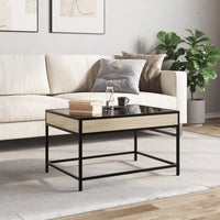 Thumbnail for Couchtisch mit Infinity-LED Sonoma-Eiche 70x50x41 cm