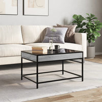 Thumbnail for Couchtisch mit Infinity-LED Grau Sonoma 70x50x41 cm
