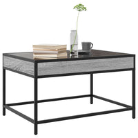 Thumbnail for Couchtisch mit Infinity-LED Grau Sonoma 70x50x41 cm