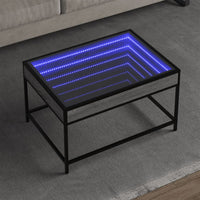 Thumbnail for Couchtisch mit Infinity-LED Grau Sonoma 70x50x41 cm