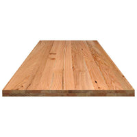 Thumbnail for Schreibtischplatte Hellbraun 320x80x4 cm Massivholz Eiche