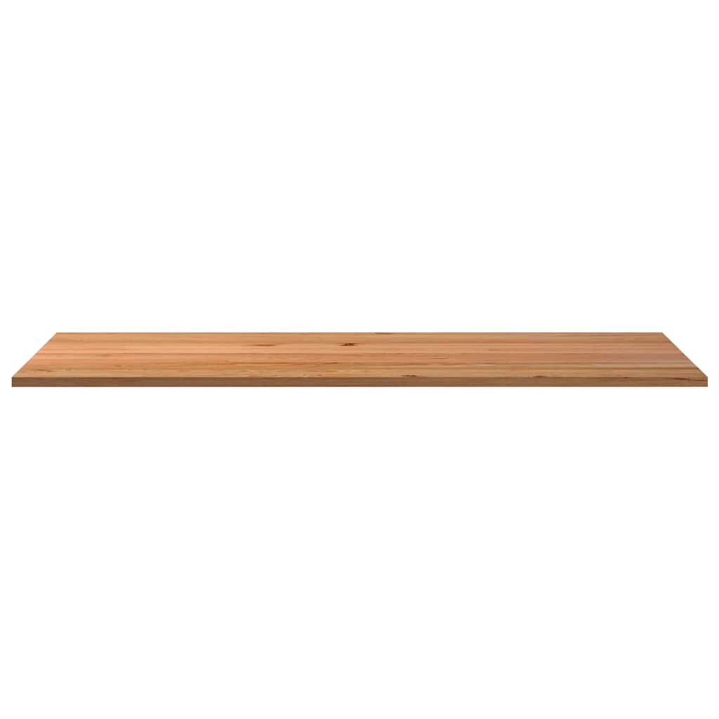 Schreibtischplatte Hellbraun 280x100x4 cm Massivholz Eiche