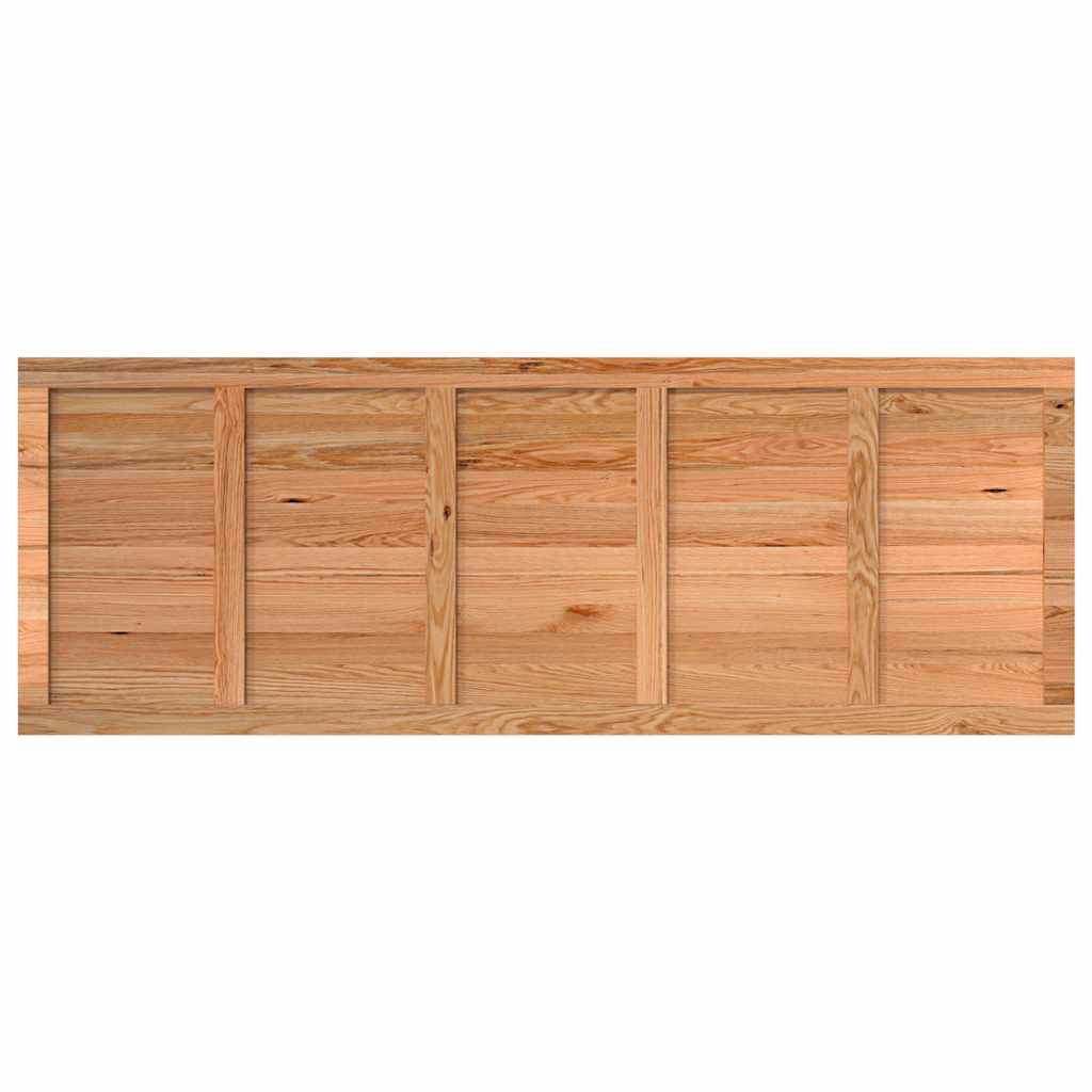 Schreibtischplatte Hellbraun 280x100x4 cm Massivholz Eiche