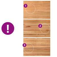 Thumbnail for Schreibtischplatte Hellbraun 180x120x4 cm Massivholz Eiche