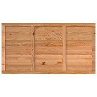 Thumbnail for Schreibtischplatte Hellbraun 220x120x4 cm Massivholz Eiche