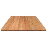 Thumbnail for Schreibtischplatte Hellbraun 240x120x4 cm Massivholz Eiche