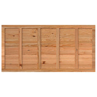 Thumbnail for Schreibtischplatte Hellbraun 240x120x4 cm Massivholz Eiche