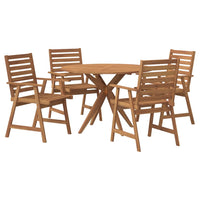 Thumbnail for 5-tlg. Garten-Essgruppe Massivholz Akazie