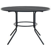 Thumbnail for Gartenstuhl-Set 7-tlg. Stapelbar Pulverbeschichteter Stahl