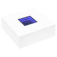 Thumbnail for Couchtisch mit Infinity-LED Weiß 100x100x40 cm