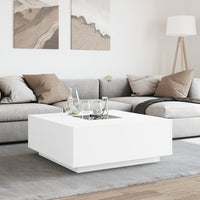 Thumbnail for Couchtisch mit Infinity-LED Weiß 100x100x40 cm