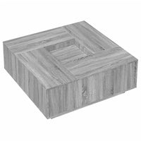 Thumbnail for Couchtisch Grau Sonoma 100x100x40 cm Holzwerkstoff