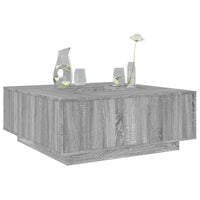 Thumbnail for Couchtisch Grau Sonoma 100x100x40 cm Holzwerkstoff