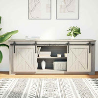 Thumbnail for Schiebetürbeschlag Set für Schranktüren 152 cm Karbonstahl