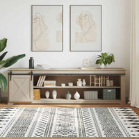 Thumbnail for Schiebetürbeschlag Set für Schranktüren 213 cm Karbonstahl