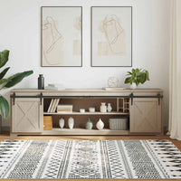 Thumbnail for Schiebetürbeschlag Set für Schranktüren 213 cm Karbonstahl