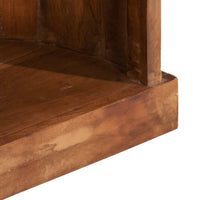 Thumbnail for Regal Boot-Look 39x27x127 cm Altholz Massiv