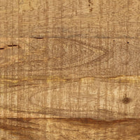 Thumbnail for Sideboard Weiß und Braun 55x30x73 cm Massivholz Mango