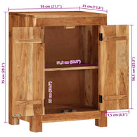 Thumbnail for Sideboard 55x35x75 cm Massivholz Akazie
