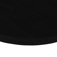 Thumbnail for Tischplatte Dunkelbraun 120x60x4 cm Massivholz Eiche Oval