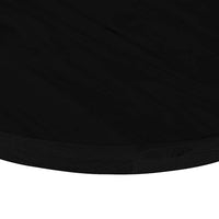 Thumbnail for Tischplatte Dunkelbraun 140x60x4 cm Massivholz Eiche Oval