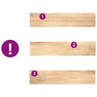 Thumbnail for Küchenarbeitsplatte 300x63,5x2,7 cm Massivholz Eiche Rechteckig