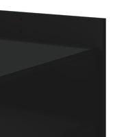 Thumbnail for Couchtisch Schwarz 80x50x50 cm Holzwerkstoff