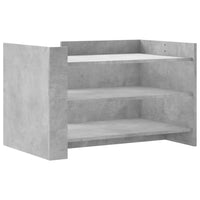 Thumbnail for Couchtisch Betongrau 80x50x50 cm Holzwerkstoff