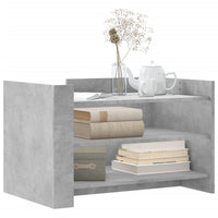 Thumbnail for Couchtisch Betongrau 80x50x50 cm Holzwerkstoff