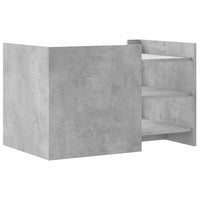 Thumbnail for Couchtisch Betongrau 80x50x50 cm Holzwerkstoff