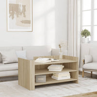 Thumbnail for Couchtisch Sonoma-Eiche 100x50x50 cm Holzwerkstoff