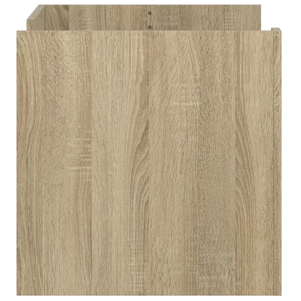 Couchtisch Sonoma-Eiche 80x50x50 cm Holzwerkstoff