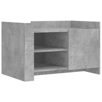 Thumbnail for Couchtisch Betongrau 80x50x50 cm Holzwerkstoff