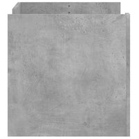 Thumbnail for Couchtisch Betongrau 80x50x50 cm Holzwerkstoff
