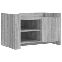 Thumbnail for Couchtisch Grau Sonoma 80x50x50 cm Holzwerkstoff