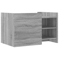 Thumbnail for Couchtisch Grau Sonoma 80x50x50 cm Holzwerkstoff